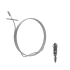 Gripple - Angel Mini Helix sortie latérale câble (15kg) 3m embout Butée