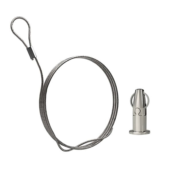 Gripple - Angel sortie latérale disque N°1 câble 4m embout Boucle