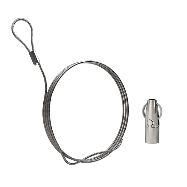 Gripple - Angel sortie latérale taraudé M4 N°1 câble 5m embout Boucle