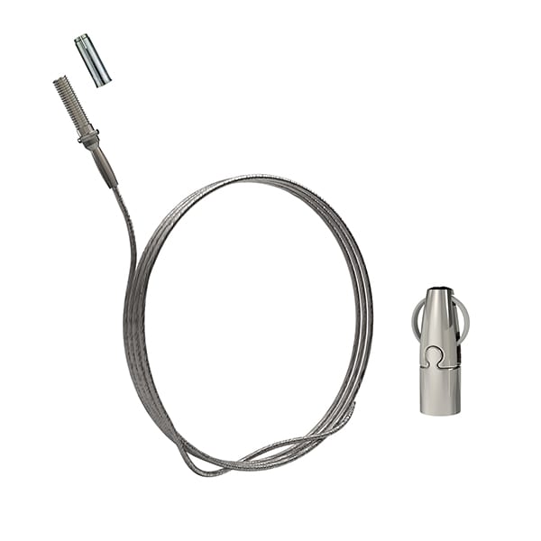 Gripple - Angel sortie lat. taraudé M4 N°1 câble 3m embout Fileté M6