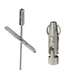 Gripple - Angel sortie latérale rotule taraudée M6 N°1 câble 3m embout Butée