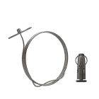 Gripple - Angel T13 sortie latérale N°1 (15 kg) câble 1m embout Butée