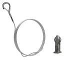 Gripple - Angel T19 sortie latérale N°1 (15 kg) câble 4m embout Crochet