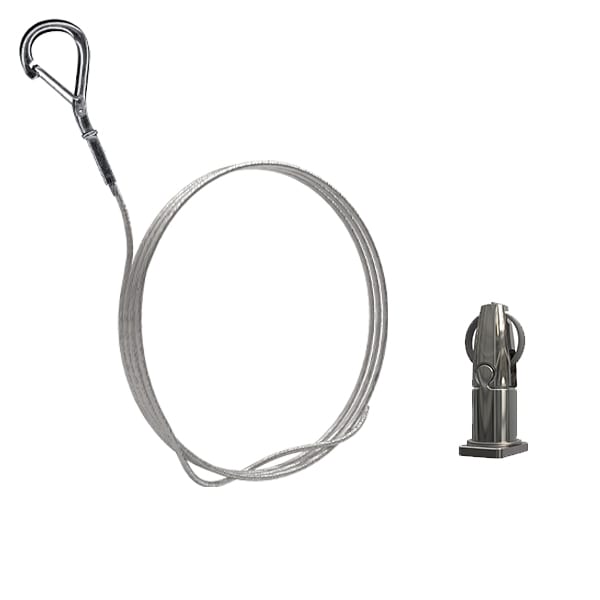 Gripple - Angel T19 sortie latérale N°1 (15 kg) câble 5m embout Crochet