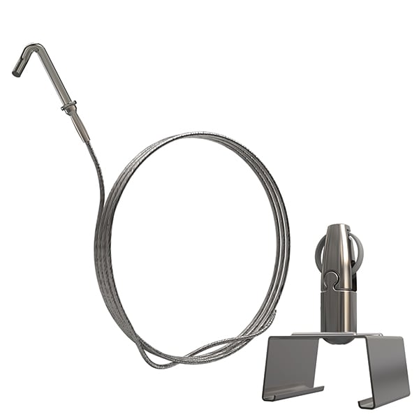 Gripple - Angel UT1 sortie latérale N°1 (15 kg) câble 5m embout Bac Acier