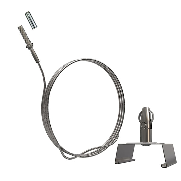 Gripple - Angel UT2 sortie latérale N°1 (15 kg) câble 1m embout Fileté M6