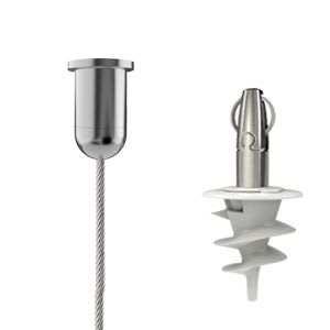 Gripple - Angel Helix sortie latérale câble (15kg) 3m embout Déco M6