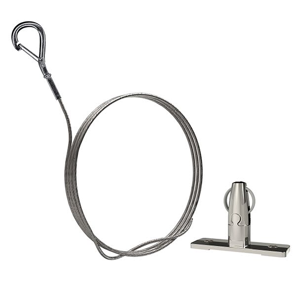 Gripple - Angel sortie centrale T N°1 câble 5m embout Crochet