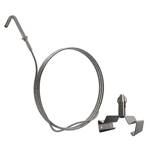 Gripple - Angel FT sortie latérale N°1 (15 kg) câble 4m embout Bac Acier