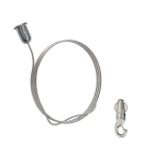 Gripple - Angel sortie latérale crochet N°1 câble 1m embout Déco M6