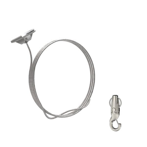 Gripple - Angel sortie latérale crochet N°1 câble 5m embout Clip TCW