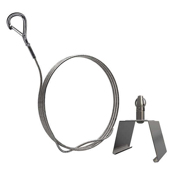 Gripple - Angel MT sortie latérale N°1 (15 kg) câble 2m embout CrochMT