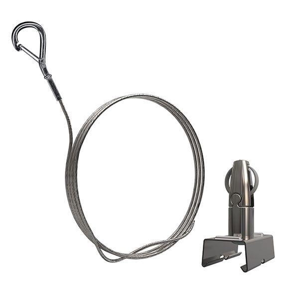 Gripple - Angel OT sortie latérale N°1 (15 kg) câble 1m embout CrochOT