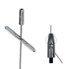 Gripple - Angel sortie lat. fileté M4x12mm N°1 câble 3m embout Butée