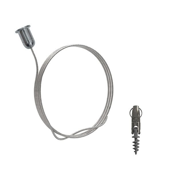 Gripple - Angel Mini Helix sortie latérale câble (15kg) 3m embout Déco M6