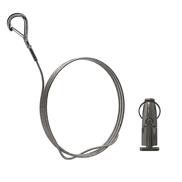 Gripple - Angel T13 sortie latérale N°1 (15 kg) câble 2m embout Crochet