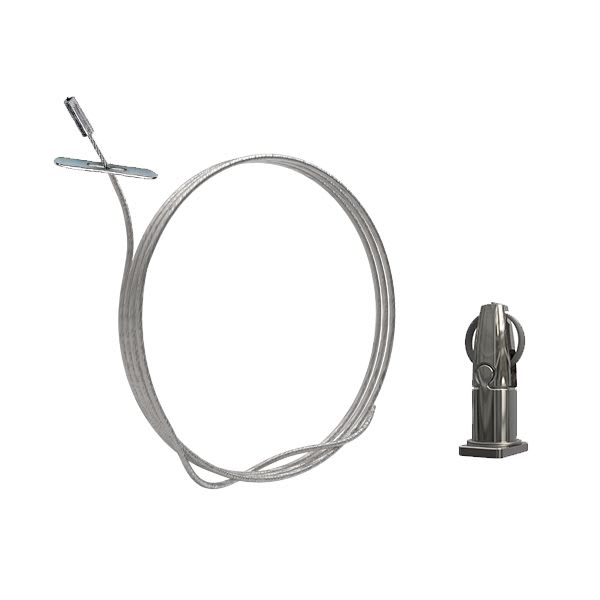 Gripple - Angel T19 sortie latérale N°1 (15 kg) câble 1m embout Butée