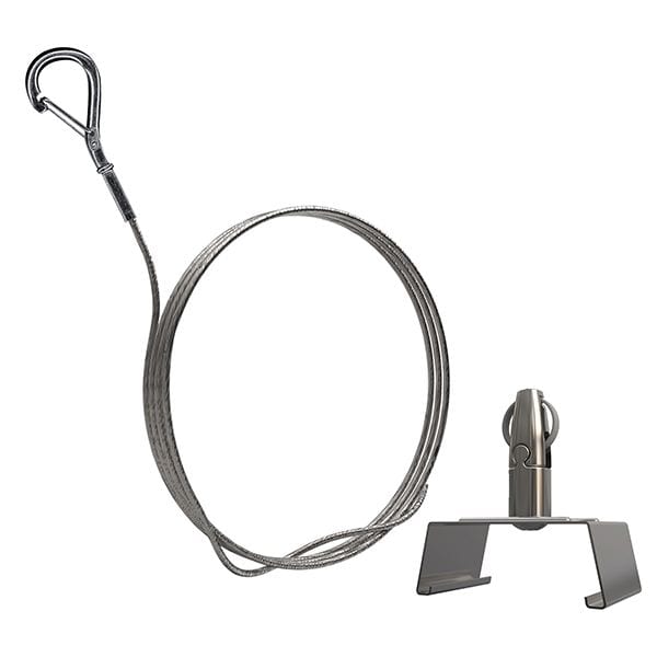 Gripple - Angel UT2 sortie latérale N°1 (15 kg) câble 5m embout Crochet