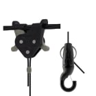 Gripple - C-Clip Angel noir N1 (15kg) câble longueur 1m pour CTI6
