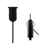 Gripple - Angel sortie lat. fil.noir M6x12mm N°1 câble 5m emb.  Déco M6