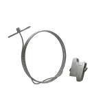 Gripple - Kit BL 35kg câble Ø 1,5 mm de L=5 m avec un embout butée serti à l'extrémité