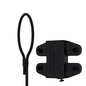 Gripple - Trapèze TPZGR noir pour gaine rectangulaire N2 (45kg) L=4m embout Boucle