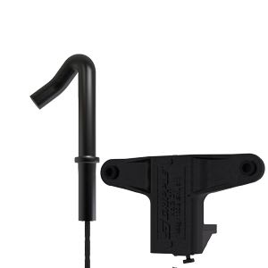 Gripple - Trapèze TPZGR noir pour gaine rectangulaire N2 (45kg) L=1m embout Bac acier