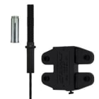 Gripple - Trapèze TPZPL noir pour plénum N2 (45kg) L=3m embout Fileté M8