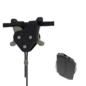Gripple - C-Clip Express  noir  N1 (15kg) câble longueur 3m pour CTI3