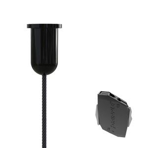 Gripple - Système de suspension noir HF Express N1 (15kg) 2m embout Déco M6