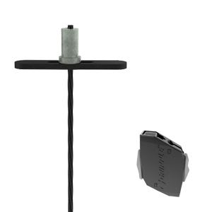 Gripple - Système de suspension noir HF Express N1 (15kg) L=5m embout Butée