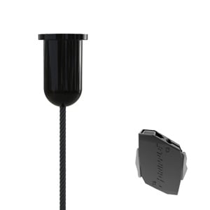 Gripple - Système de suspension noir HF Express N1 (15kg) 1m embout Déco M6