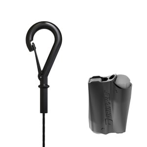 Gripple - Système de suspension noir HF Express N2 (45kg) 1m embout Crochet