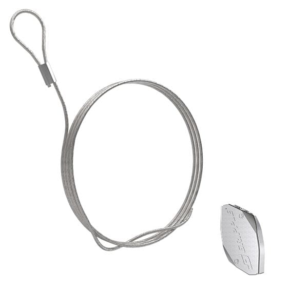 Gripple - Système de suspension par câble HF Classic N° 3 (90kg) L=5m embout Boucle
