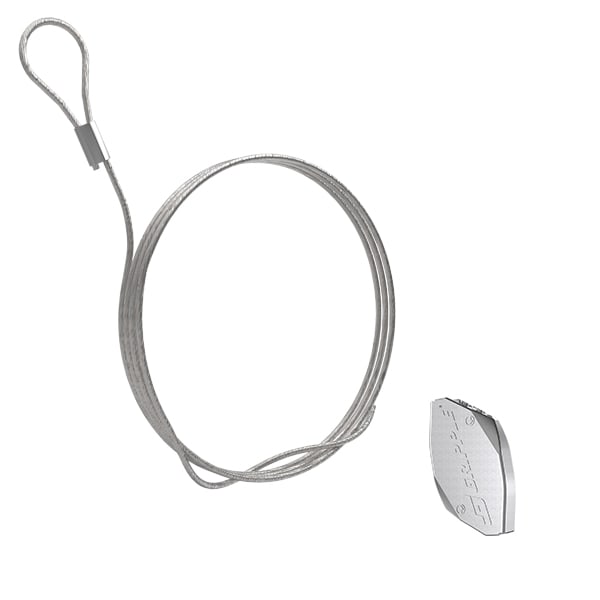 Gripple - Système de suspension par câble HF Classic N° 3 (90kg) L=10m embout Boucle
