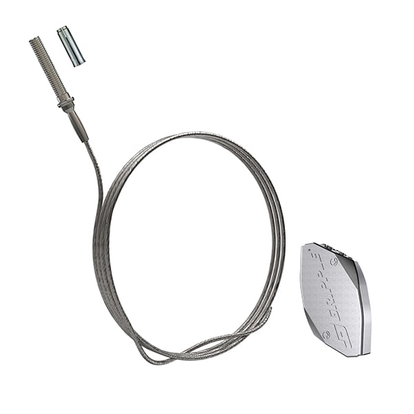 Gripple - Système de suspension par câble HF Classic N° 3 (90kg) L=4m emb. Fileté M8