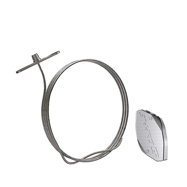 Gripple - Système de suspension par câble HF Classic N° 3 (90kg) L=4m embout Butée