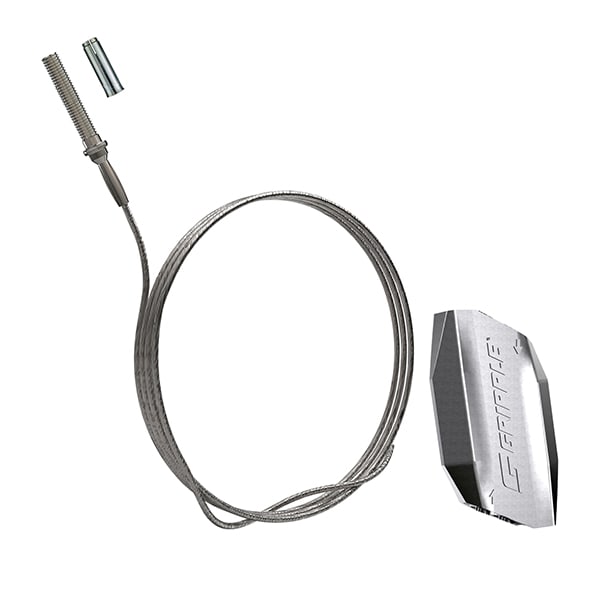 Gripple - Système de suspension par câble HF Classic N° 4 (90kg) L=2m emb. Fileté M10