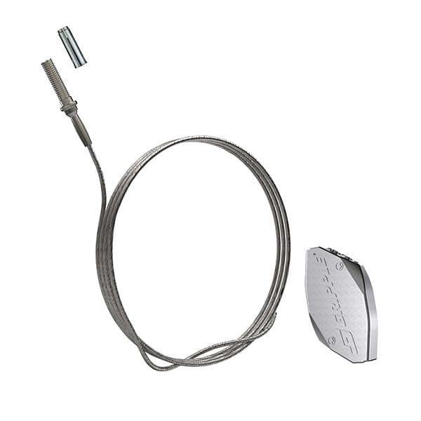 Gripple - Système de suspension par câble HF Classic N° 3 (90kg) L=2m emb. Fileté M6