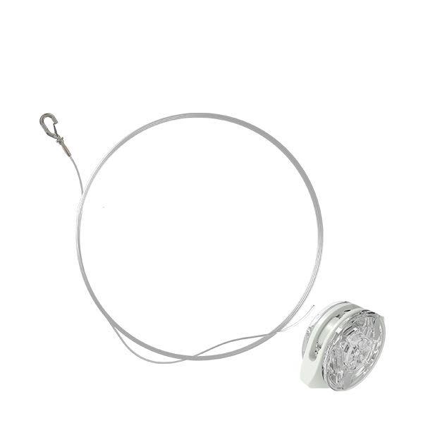 Gripple - Système de suspension par fil nylon InvisiGrip N° 1 (5kg) L=1m emb. mini Crochet