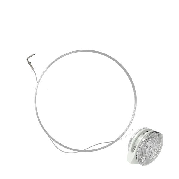 Gripple - Système de suspension par fil nylon InvisiGrip N° 1 (5kg) L=1m emb. Oeillet 90