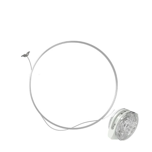 Gripple - Système de suspension par fil nylon InvisiGrip N° 1 (5kg) L=5m embout TCW