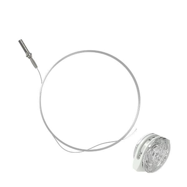 Gripple - Système de suspension par fil nylon InvisiGrip N° 1 (5kg) L=1m emb. Fileté M6