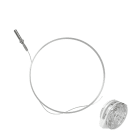 Gripple - Système de suspension par fil nylon InvisiGrip N° 1 (5kg) L=1m emb. Fileté M6