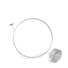 Gripple - Système de suspension par fil nylon InvisiGrip N° 1 (5kg) L=10m embout TCW