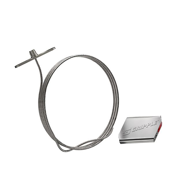 Gripple - Suspension rapide HF Classic Inox N 2 8m embout butée