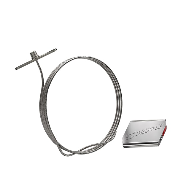 Gripple - Suspension rapide HF Classic Inox N 2 10m embout butée