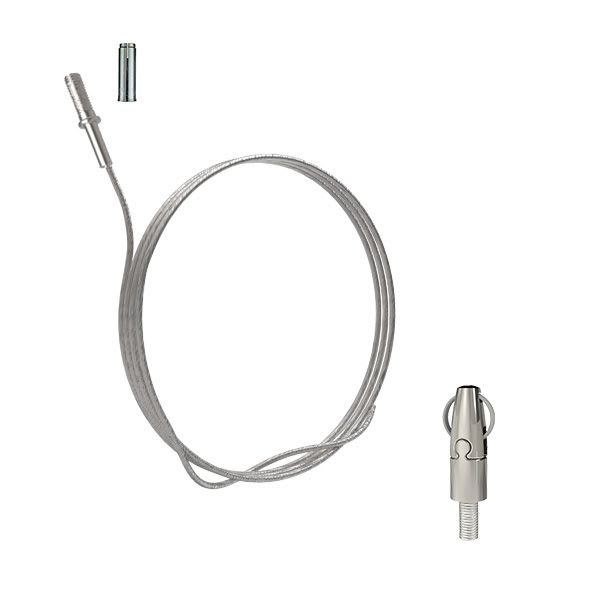 Gripple - Kit KBL de 2 Angel pour un baffle acoustique vertical 3m Fileté M6