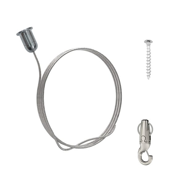 Gripple - Kit Angel pr baffle acoustique horizontal 3m déco M6, par 4