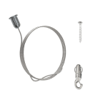 Gripple - Kit Angel pr baffle acoustique horizontal 3m déco M6, par 4